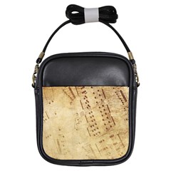 Music-melody-old-fashioned Girls Sling Bag by Sapixe