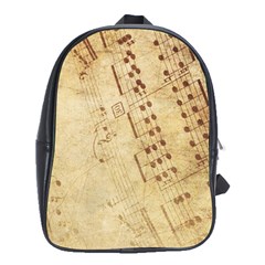 Music-melody-old-fashioned School Bag (xl) by Sapixe