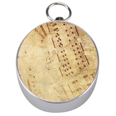 Music-melody-old-fashioned Silver Compasses by Sapixe