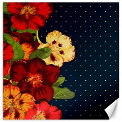 Flowers-vintage-floral Canvas 12  X 12 