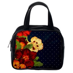 Flowers-vintage-floral Classic Handbag (one Side) by Sapixe