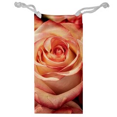 Roses-flowers-rose-bloom-petals Jewelry Bag by Sapixe