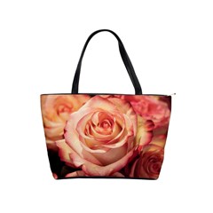 Roses-flowers-rose-bloom-petals Classic Shoulder Handbag