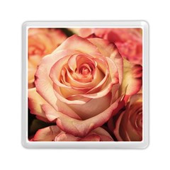 Roses-flowers-rose-bloom-petals Memory Card Reader (Square)