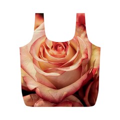 Roses-flowers-rose-bloom-petals Full Print Recycle Bag (M)