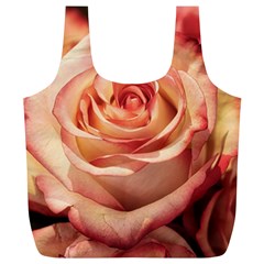 Roses-flowers-rose-bloom-petals Full Print Recycle Bag (xl) by Sapixe