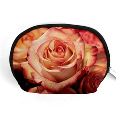 Roses-flowers-rose-bloom-petals Accessory Pouch (Medium)