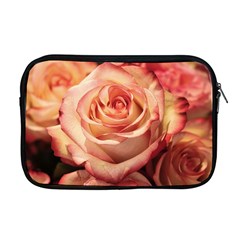 Roses-flowers-rose-bloom-petals Apple MacBook Pro 17  Zipper Case