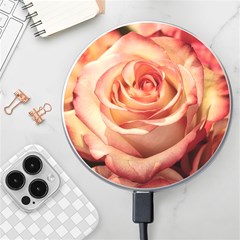 Roses-flowers-rose-bloom-petals Wireless Charger