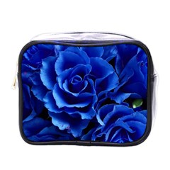 Roses-flowers-plant-romance Mini Toiletries Bag (one Side) by Sapixe