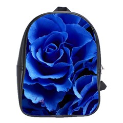 Roses-flowers-plant-romance School Bag (xl) by Sapixe