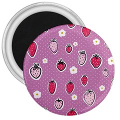 Juicy Strawberries 3  Magnets by SychEva