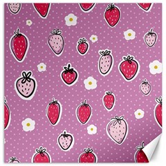 Juicy Strawberries Canvas 20  X 20  by SychEva