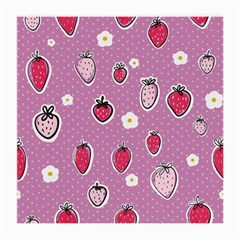 Juicy Strawberries Medium Glasses Cloth by SychEva