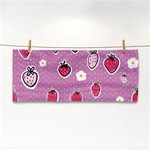 Juicy Strawberries Hand Towel Front