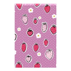 Juicy Strawberries Shower Curtain 48  X 72  (small)  by SychEva