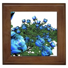 Flowers-roses-rose-nature-bouquet Framed Tile by Sapixe