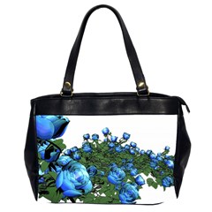 Flowers-roses-rose-nature-bouquet Oversize Office Handbag (2 Sides) by Sapixe