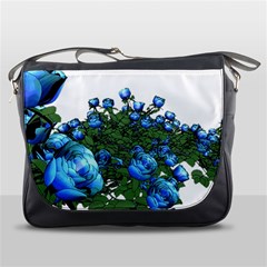 Flowers-roses-rose-nature-bouquet Messenger Bag by Sapixe