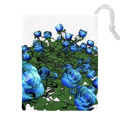 Flowers-roses-rose-nature-bouquet Drawstring Pouch (4xl) by Sapixe