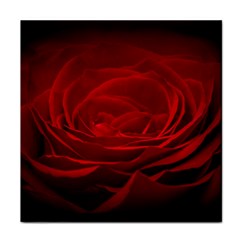 Rose-red-rose-red-flower-petals-waves-glow Face Towel by Sapixe