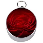 Rose-red-rose-red-flower-petals-waves-glow Silver Compasses Front