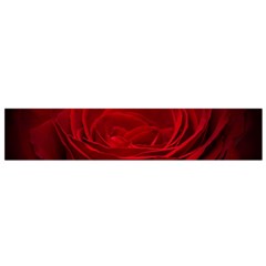 Rose-red-rose-red-flower-petals-waves-glow Small Flano Scarf by Sapixe