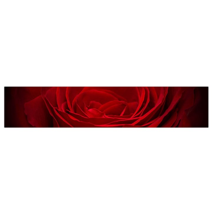 Rose-red-rose-red-flower-petals-waves-glow Small Flano Scarf