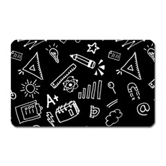 Knowledge-drawing-education-science Magnet (rectangular) by Sapixe