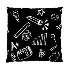 Knowledge-drawing-education-science Standard Cushion Case (two Sides) by Sapixe