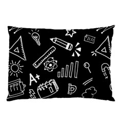 Knowledge-drawing-education-science Pillow Case (two Sides) by Sapixe