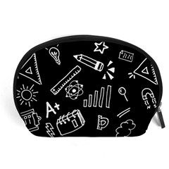 Knowledge-drawing-education-science Accessory Pouch (large) by Sapixe