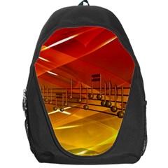 Music-notes-melody-note-sound Backpack Bag by Sapixe