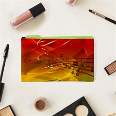 Music-notes-melody-note-sound Cosmetic Bag (xs) by Sapixe