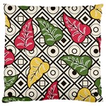 Leaves Foliage Batik Seamless Large Cushion Case (One Side) Front