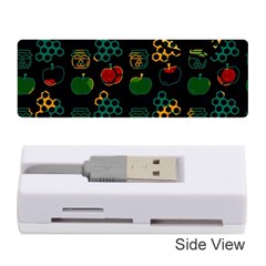 Apples Honey Honeycombs Pattern Memory Card Reader (stick) by Sapixe