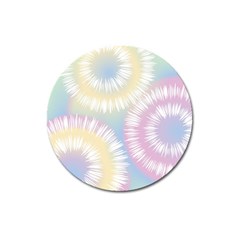 Tie Dye Pattern Colorful Design Magnet 3  (round) by Sapixe