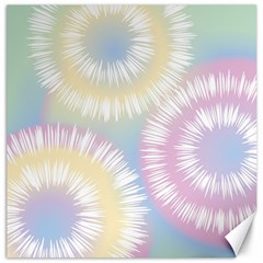 Tie Dye Pattern Colorful Design Canvas 16  X 16  by Sapixe