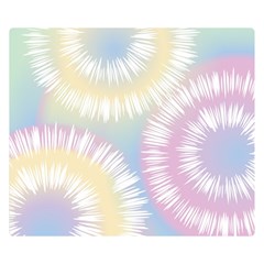 Tie Dye Pattern Colorful Design Double Sided Flano Blanket (small)  by Sapixe