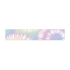 Tie Dye Pattern Colorful Design Flano Scarf (mini) by Sapixe