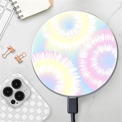 Tie Dye Pattern Colorful Design Wireless Charger