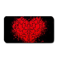 Heart Brain Mind Psychology Doubt Medium Bar Mats by Sapixe