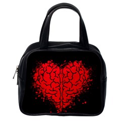 Heart Brain Mind Psychology Doubt Classic Handbag (one Side) by Sapixe