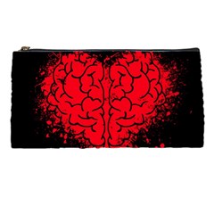 Heart Brain Mind Psychology Doubt Pencil Case