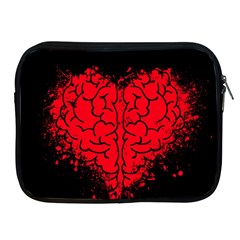 Heart Brain Mind Psychology Doubt Apple Ipad 2/3/4 Zipper Cases by Sapixe