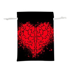 Heart Brain Mind Psychology Doubt Lightweight Drawstring Pouch (m) by Sapixe