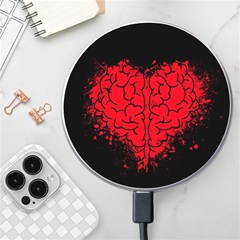 Heart Brain Mind Psychology Doubt Wireless Charger