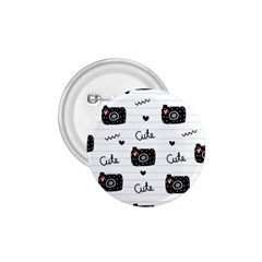 Cute Cameras Doodles Hand Drawn 1 75  Buttons by Sapixe