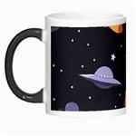 Cosmos Rockets Spaceships Ufos Morph Mugs Left