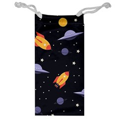 Cosmos Rockets Spaceships Ufos Jewelry Bag